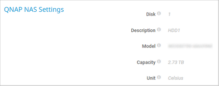 QNAP NAS Settings